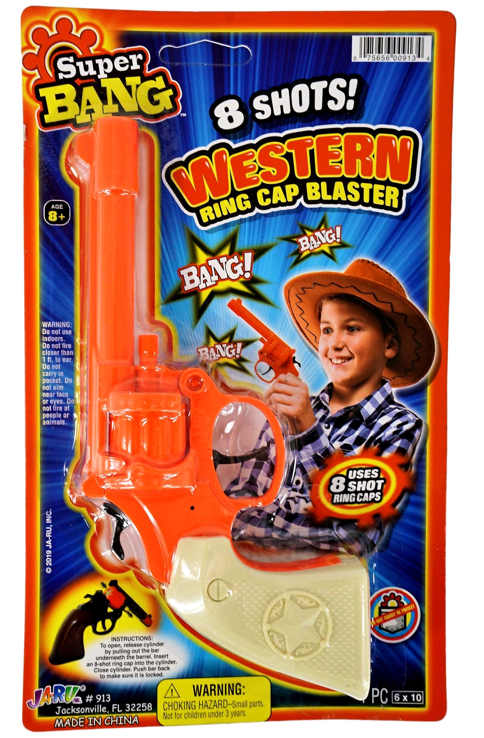 Amazon.com: JA-RU Cap Gun Western Wild West Super Bang (1 Unit